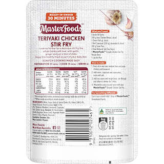 MasterFoods Teriyaki Chicken Stir Fry Recipe Base