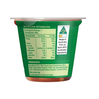 SPC Prepared Meals Baked Beans Rich Tomato