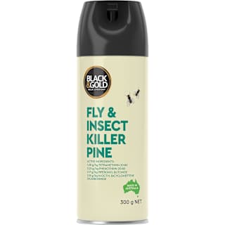 Black & Gold Fly Spray Pine