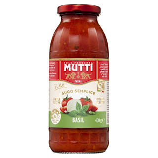 Mutti Sugo Semplice Basil Pasta Sauce