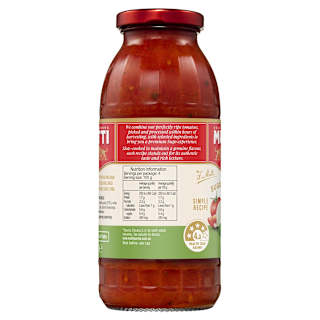 Mutti Sugo Semplice Basil Pasta Sauce