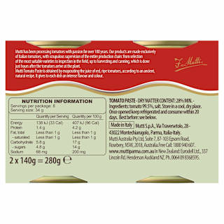 Mutti Double Concentrate Tomato Paste