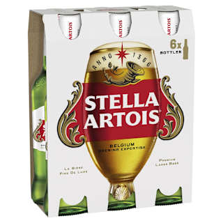 Stella Artois Bottle 330mL 6 Pack