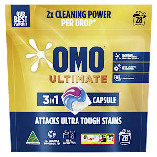 OMO Ultimate 3 in 1 Laundry Capsules