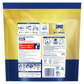 OMO Ultimate 3 in 1 Laundry Capsules