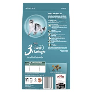 Purina One Adult Coat & Hairball with Chicken Dry Cat Food Bag