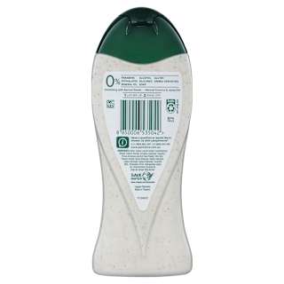 Palmolive Body Butter Coconut & Jojoba Body Wash, Exfoliating Scrub with Real Fruit Seeds