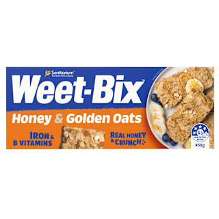 Weet-Bix Honey & Golden Oats