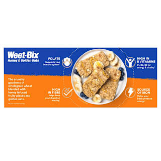 Weet-Bix Honey & Golden Oats