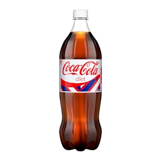 Diet Coca-Cola Soft Drink Bottle