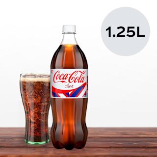 Diet Coca-Cola Soft Drink Bottle