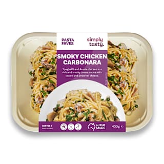 Simply Tasty Smoky Chicken Carbonara