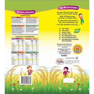Ajitas Vege Mini Rice Crackers Multipack