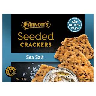 Arnott's Gold Label Crackers Seed Salt