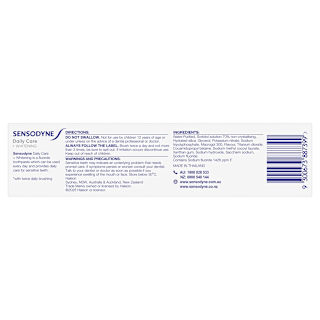 Sensodyne Toothpaste Daily Care + Whitening