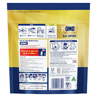 OMO Ultimate 3 in 1 Laundry Capsules