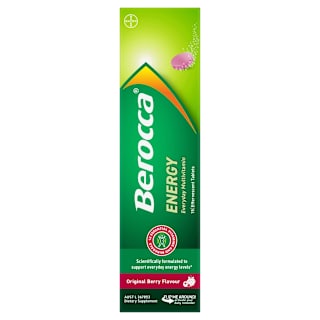 Berocca Energy Vitamin B & C Original Berry Flavour Effervescent Tablets