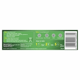 Berocca Energy Vitamin B & C Orange Flavour Effervescent Tablets