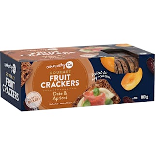 Community Co Date & Apricot Fruit Crackers