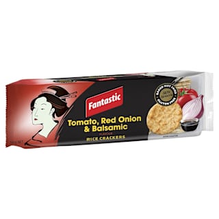 Fantastic Rice Crackers Tomato, Red Onion & Balsamic