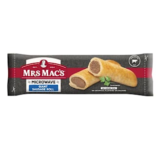 Mrs Mac's Microwave Giant Sausage Roll