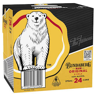 Bundaberg Original Rum & Cola Can Cube