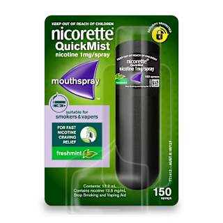 Nicorette Quit Smoking Quick Mist Mouth Spray Freshmint