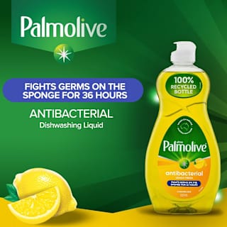 Palmolive Ultra Strength Concentrate With Lemon Extracts Antibacterial Dishwashing Liquid