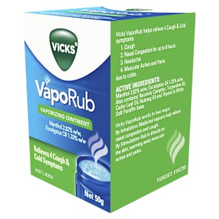 Vicks VapoRub Ointment Decongestant Chest Rub