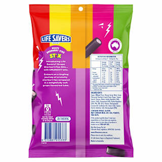 Life Savers Grape Sherbert Fizz Stix