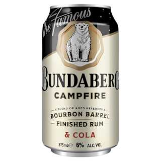 Bundaberg Campfire Rum & Cola 6% Can 375mL