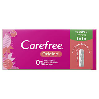 Carefree Original Tampons Super