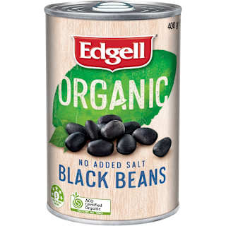 Edgell Organic No Added Salt Black Beans