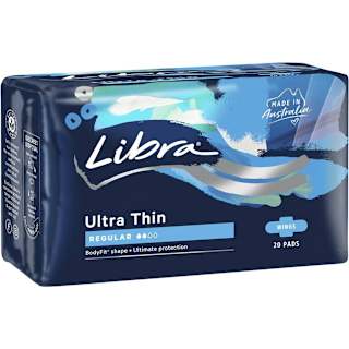 Libra Ultra Thin Pads Regular Wing