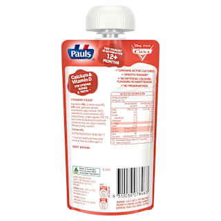 Pauls Kids Strawberry Yoghurt Pouch