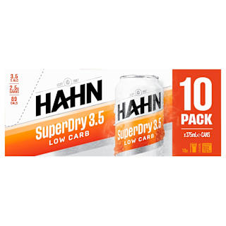 Hahn SuperDry 3.5% Can 375mL Can