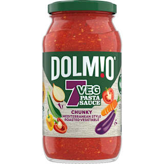 Dolmio Pasta Sauce Vegetables Mediterranean Style Jar