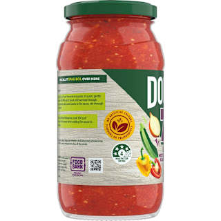 Dolmio Pasta Sauce Vegetables Mediterranean Style Jar