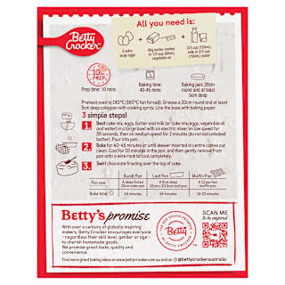 Betty Crocker Cake Mix Chocolate Fudge