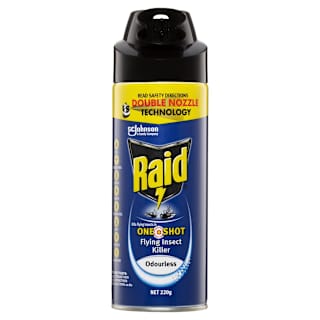 Raid One Shot Flying Insect Killer Odourless