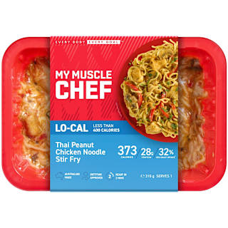 My Muscle Chef Thai Peanut Chicken Noodle Stir Fry