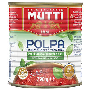 Mutti Polpa With Basil