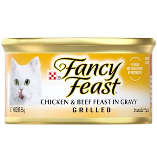 Purina Fancy Feast Adult Pet Food Grilled Chicken & Beef