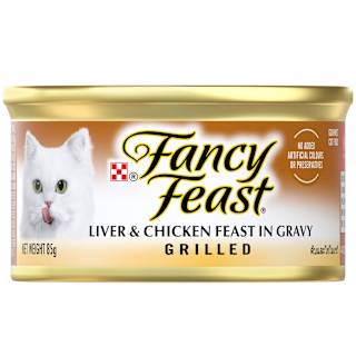 Purina Fancy Feast Adult Pet Food Grilled Liver & Chicken