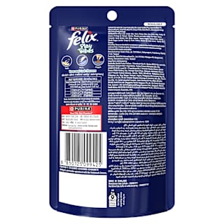 Purina Felix Adult Cat Treats Play Tubes Tuna & Crab