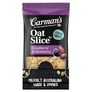Carman's Oat Slice Cranberry & Blueberry