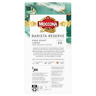 Moccona Barista Reserve Dark Roast Lungo Capsules