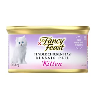 Purina Fancy Feast Kitten Pet Food Classic Chicken