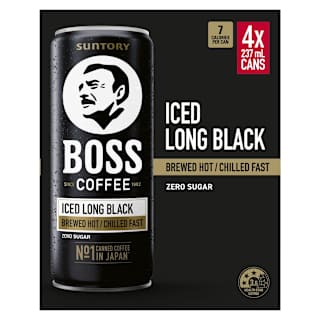 Boss Coffee Drink Iced Long Black