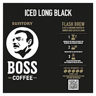 Boss Coffee Drink Iced Long Black